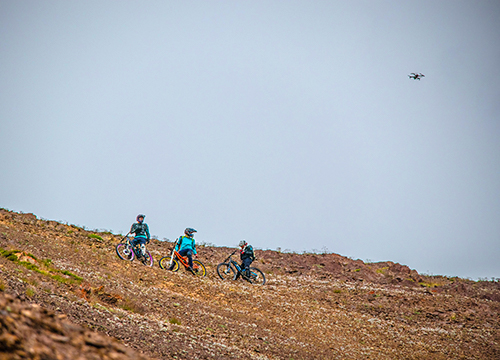 Downhill in Mongolia